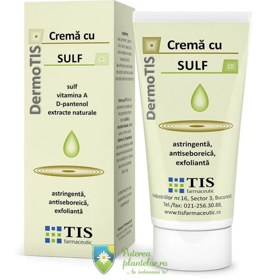Crema cu Sulf Dermotis 50 ml
