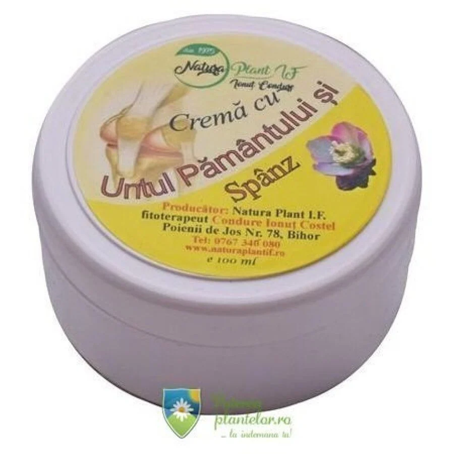 Crema Untul Pamantului si Spanz 100 ml