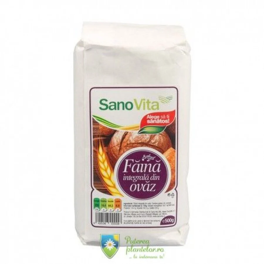 Faina integrala de ovaz 500 gr