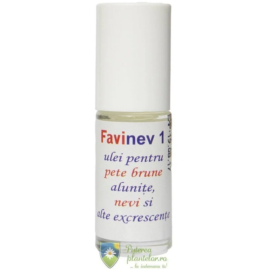 Favinev 1 Ulei pentru alunite si nevi 5ml