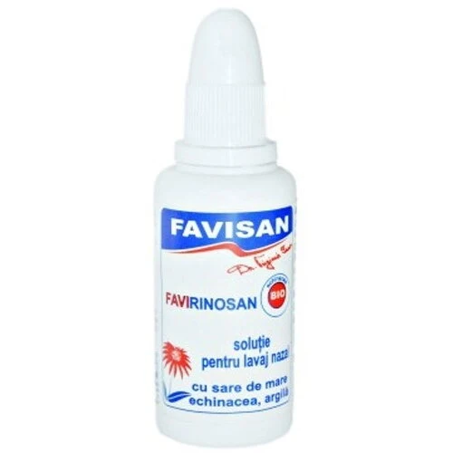 FAVIRINOSAN SOLUTIE HIPERTONICA 30ML FAVISAN
