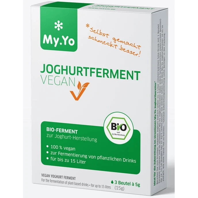Ferment probiotic pentru iaurt bio VEGAN 15g My.Yo
