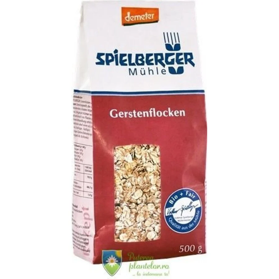 Fulgi de orz Demeter Bio 500 gr