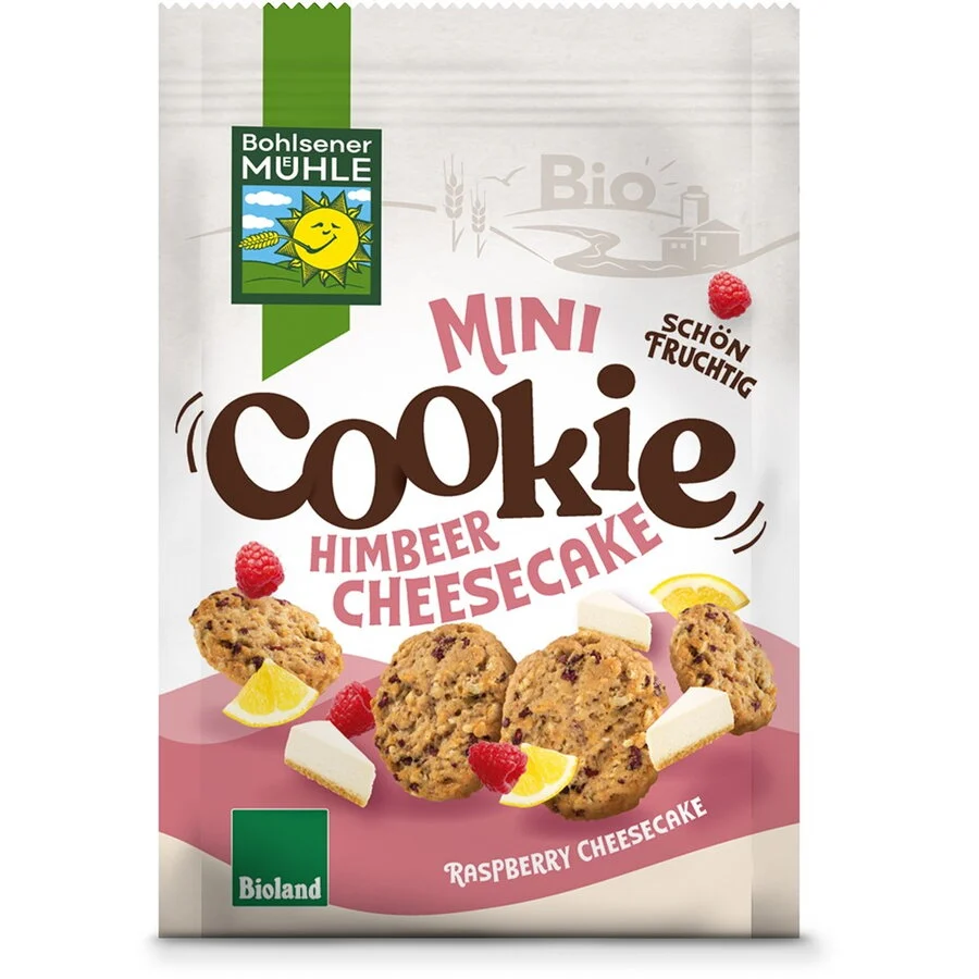 Fursecuri cheesecake cu zmeura 125 g