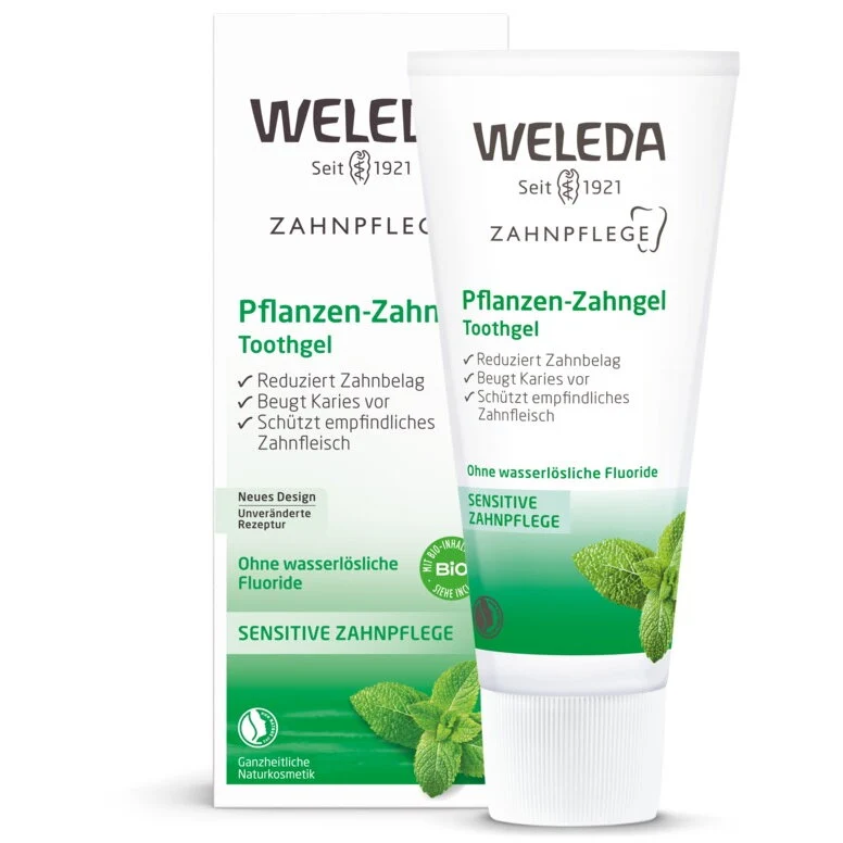 Gel de dinti cu ierburi 75 ml