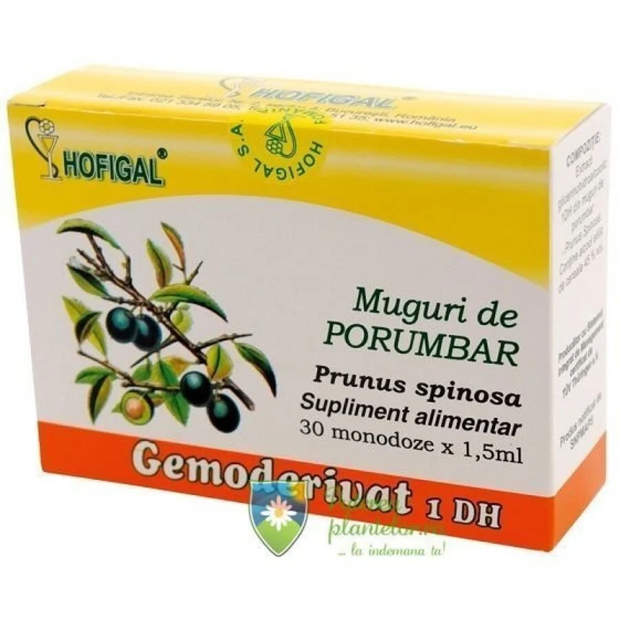 Gemoderivat muguri de Porumbar 30 monodoze