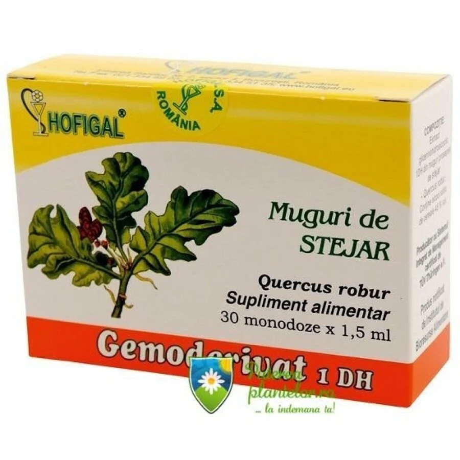 Gemoderivat muguri de Stejar 30 monodoze