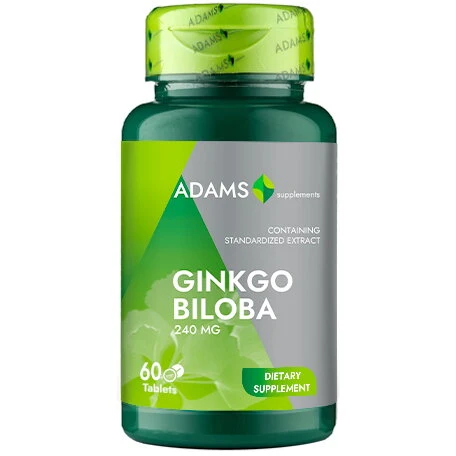 Ginkgo Biloba, 240 mg, 60 cpr