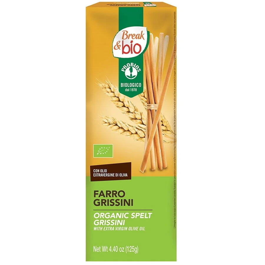 Grisine din spelt cu ulei de masline 125g