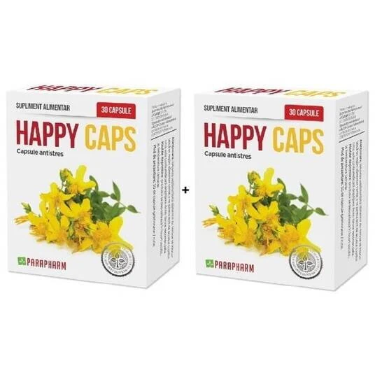 Happy caps 30 capsule 1+1 Gratis
