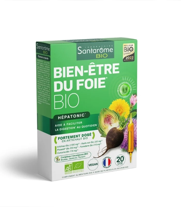 Hepatonic bio Bien-etre du foie 20 fiole