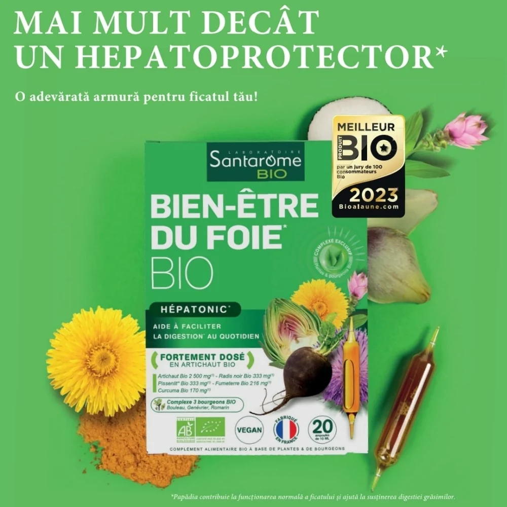 Hepatonic bio Bien-etre du foie 20 fiole