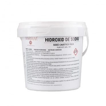 Hidroxid de sodiu NaOH-400 gr fulgi