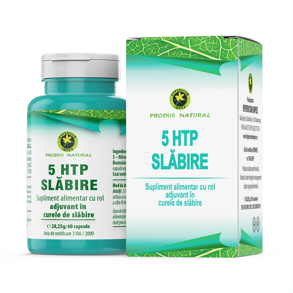 5 HTP Slabire 60 capsule