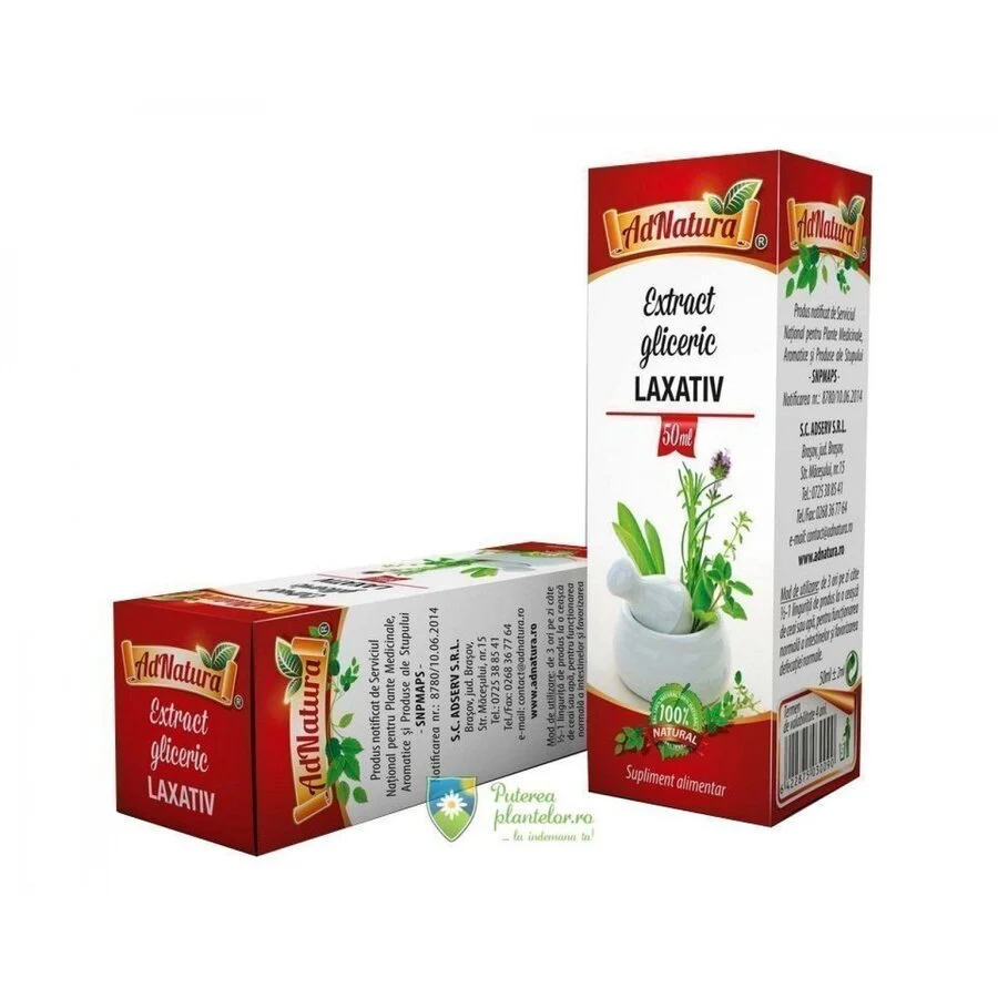 Laxativ Extract Gliceric 50 ml