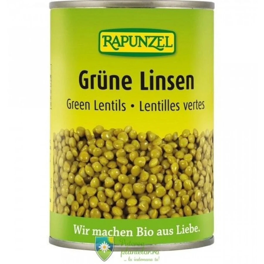 Linte verde bio la doza 400 gr