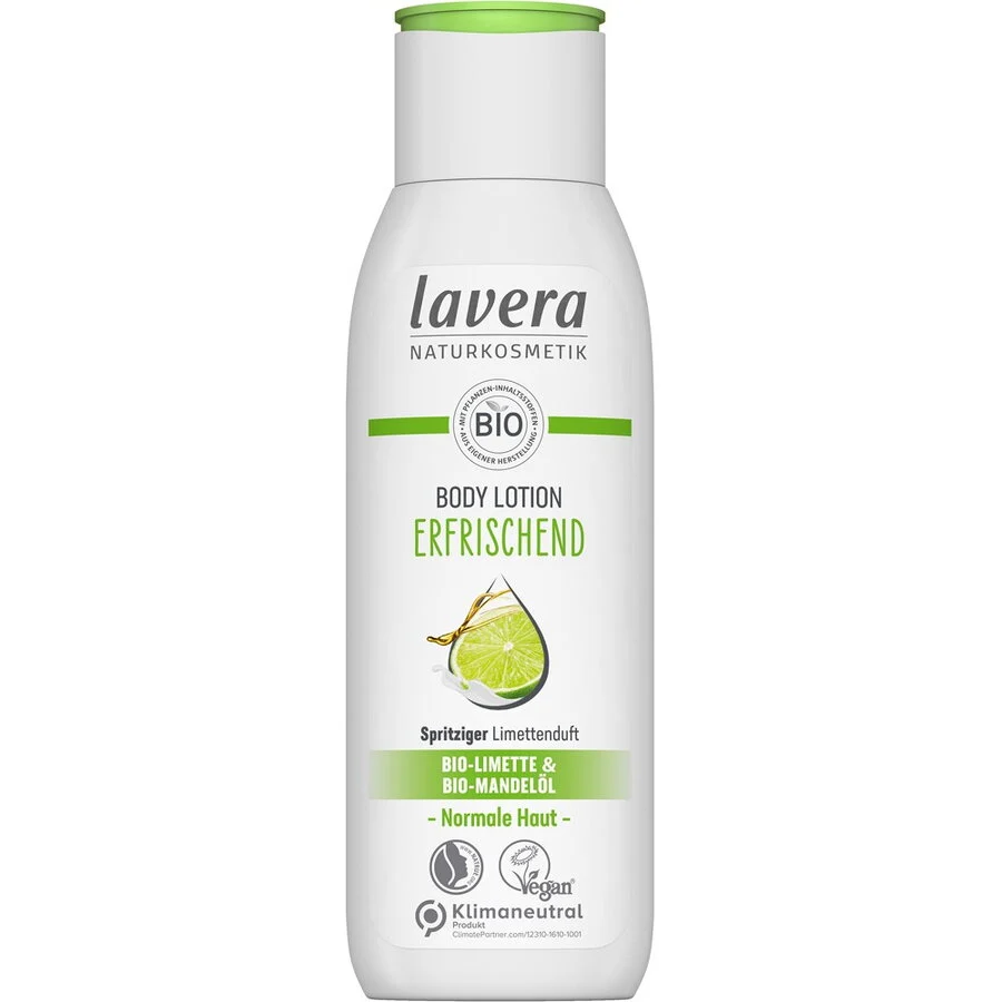 Lotiune de corp racoritoare cu lime si ulei de migdale bio 200ml