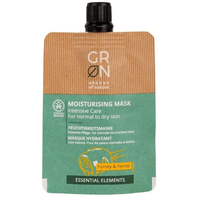 Masca de fata Bio Organica Essential Elements cu miere (40ml), GRN Shades Nature