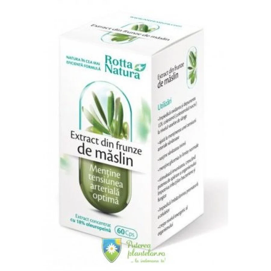 Maslin extract din frunze 60 capsule