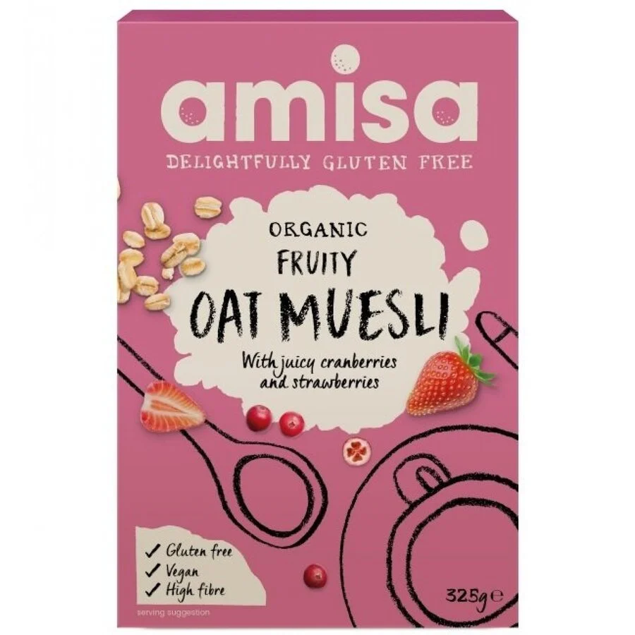 Muesli Cu Fructe Si Ovaz Fara Gluten Eco 325g