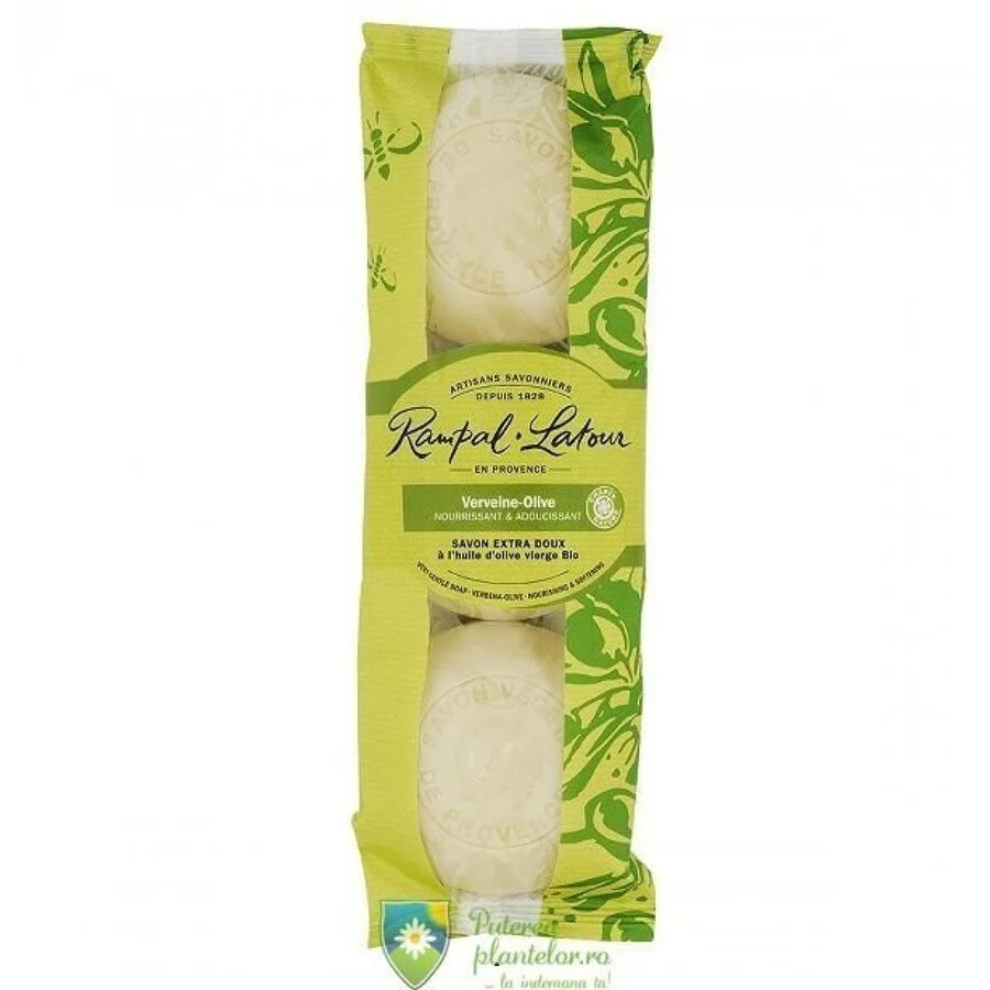 Pachet 3 sapunuri naturale verbina maslina 450 gr