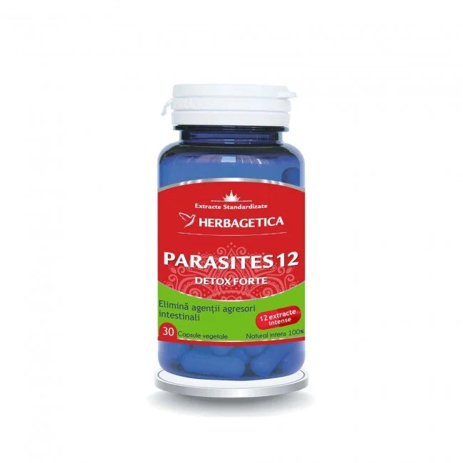 Parasites 12 Detox forte 30 capsule