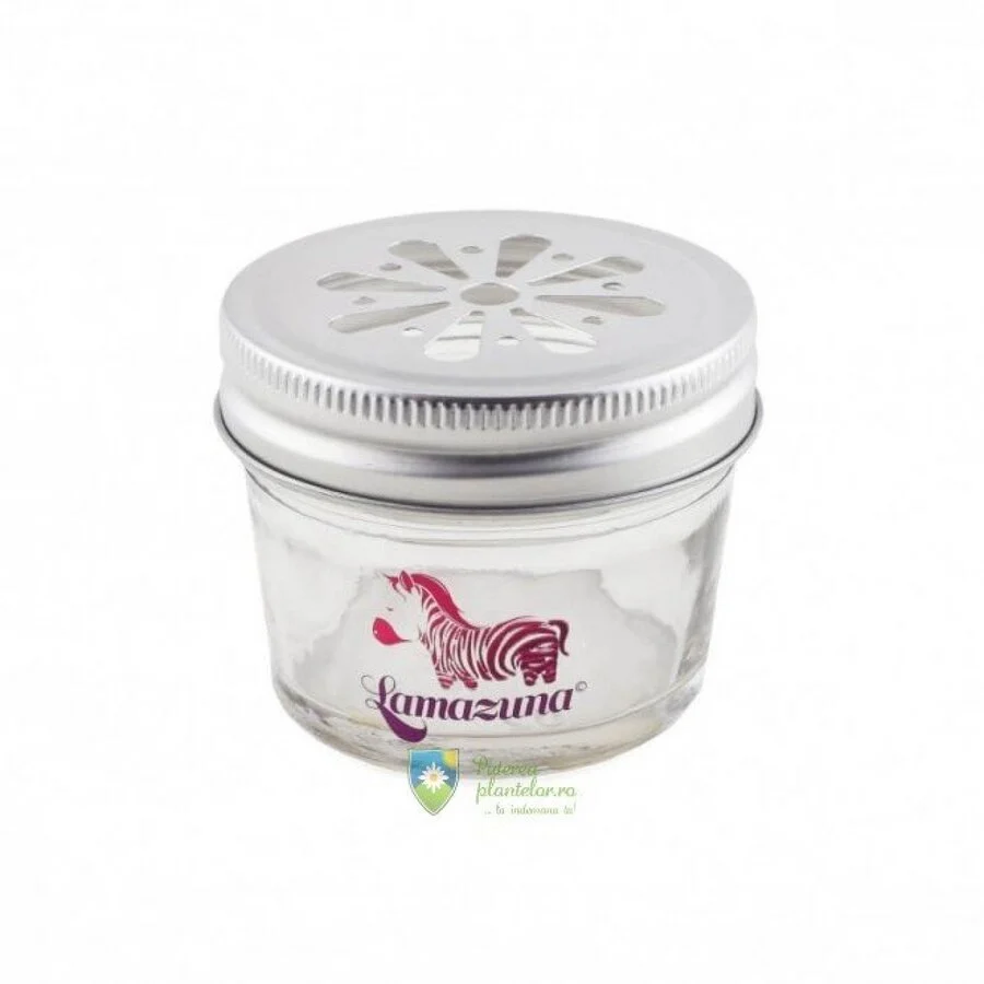 Recipient din sticla pentru cosmeticele solide, ecologic 100ml