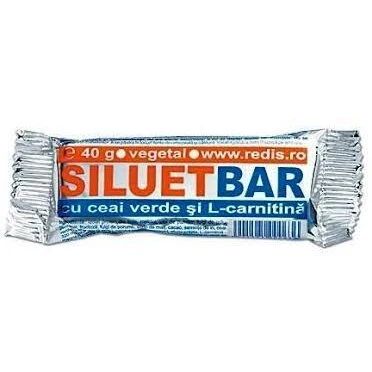 Redis Siluet Bar baton proteic vegetal cu ceai verde si L-carnitina 40gr