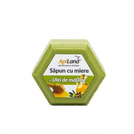 Sapun Natural Cu Miere Si Ulei De Masline 100gr APILAND