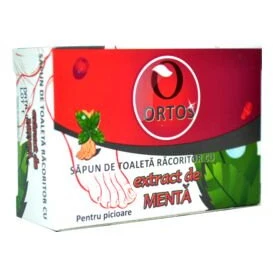 Sapun Racoritor pentru Picioare cu Menta 100 gr Ortos