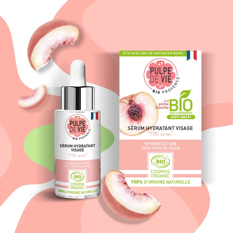Ser hidratant SERUM (cu piersici albe) 30 ml