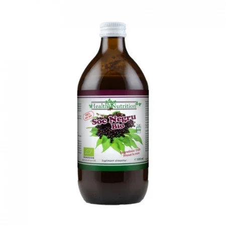 Soc negru Pur Bio 500 ml