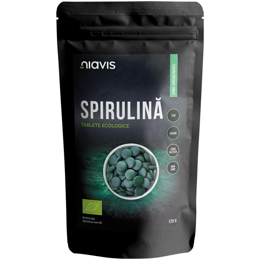 Spirulina Tablete Ecologice/BIO 125g