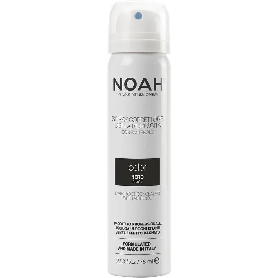 Spray corector cu vitamina B5 pentru acoperirea radacinii parului - NEGRU, 75 ml
