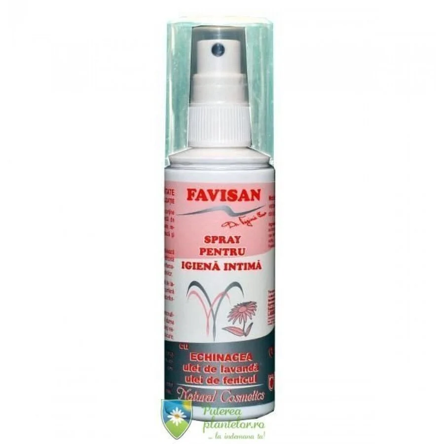 Spray pentru igiena intima cu echinacea, lavanda, fenicul 100 ml
