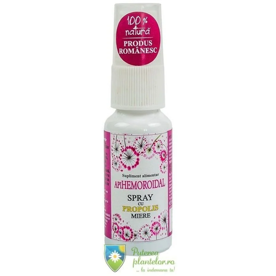 Spray tratarea hemoroizilor Apihemoroidal 20 ml