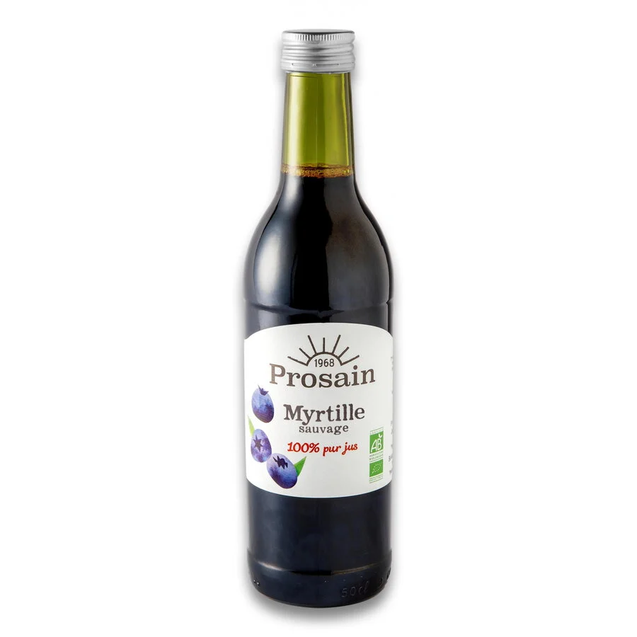 Suc de afine BIO, fara zahar Prosain 500 ml
