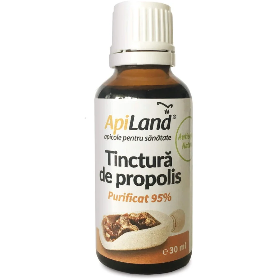 Tinctura de propolis purificat, 95%, 30 ml