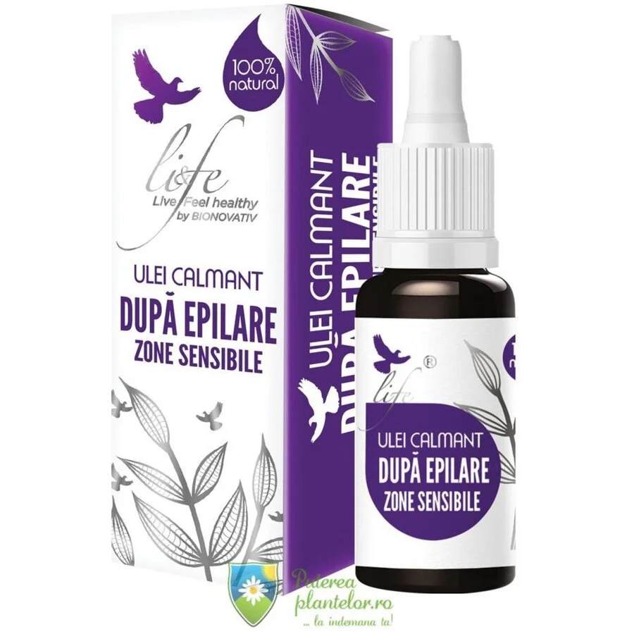Ulei calmant post epilare zone sensibile 10 ml