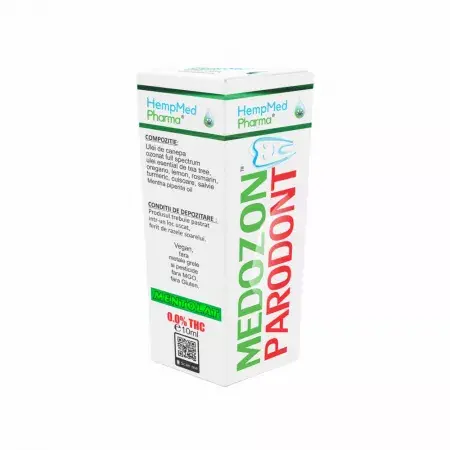 Ulei ozonat Medozon Parodont, 10 ml, HempMed Pharma