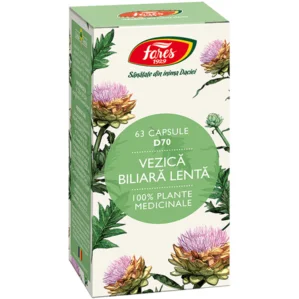 Vezica biliara lenta 63 capsule