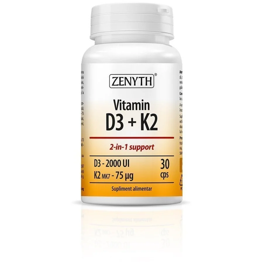 Vitamina D3+K2 30CPS