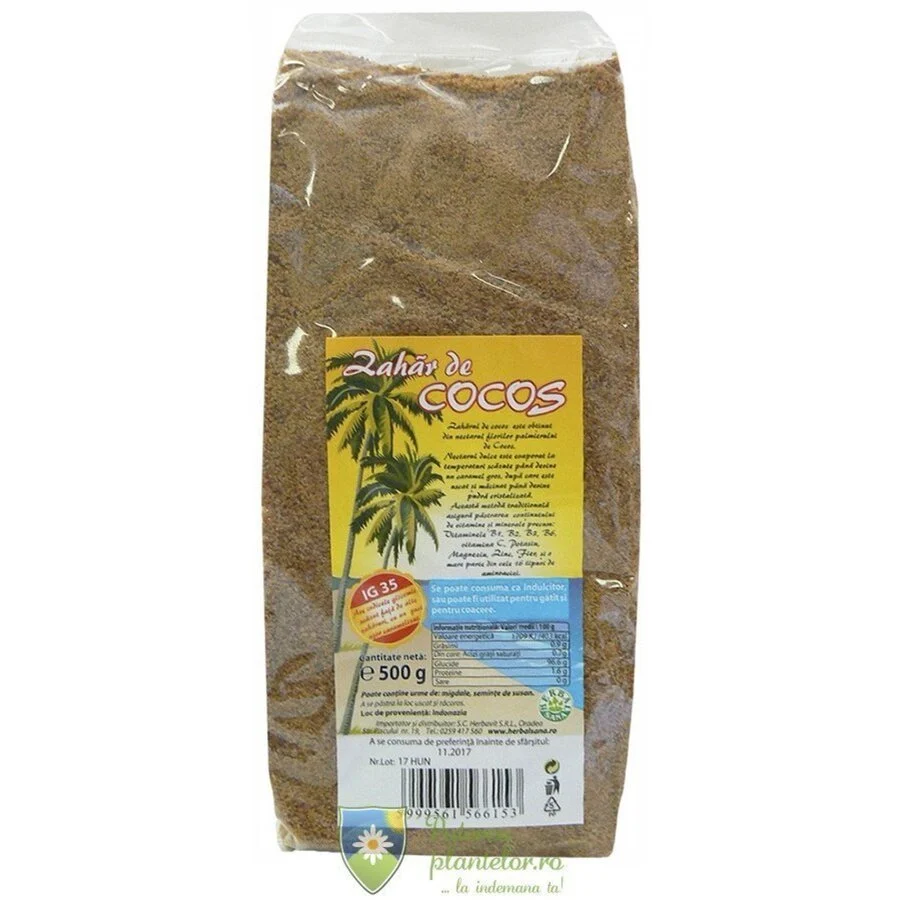 Zahar de cocos 500 gr