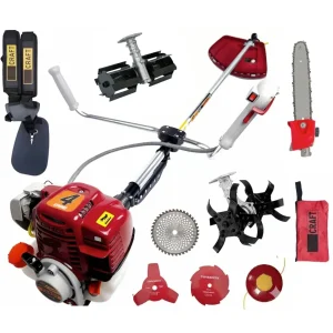 *8.5CP SUPER SET* Motocoasa 4 Timpi CT-MX701, 8.5CP, 62cc, + Cap Drujba + Prasitoare + Cultivator