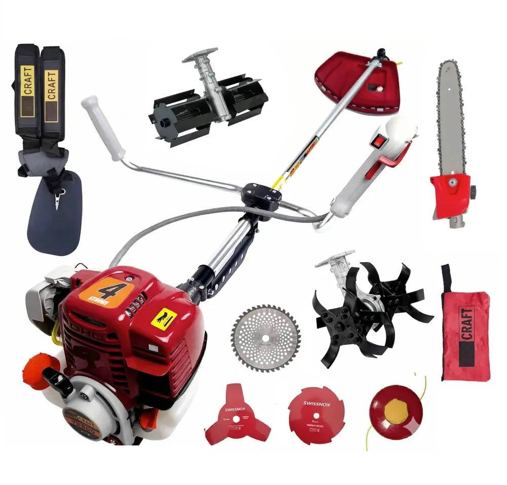 *8.5CP SUPER SET* Motocoasa 4 Timpi CT-MX701, 8.5CP, 62cc, + Cap Drujba + Prasitoare + Cultivator