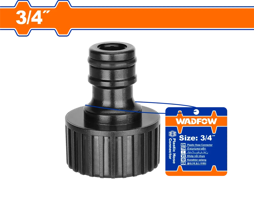 Adaptor robinet Wadfow, 3/4"
