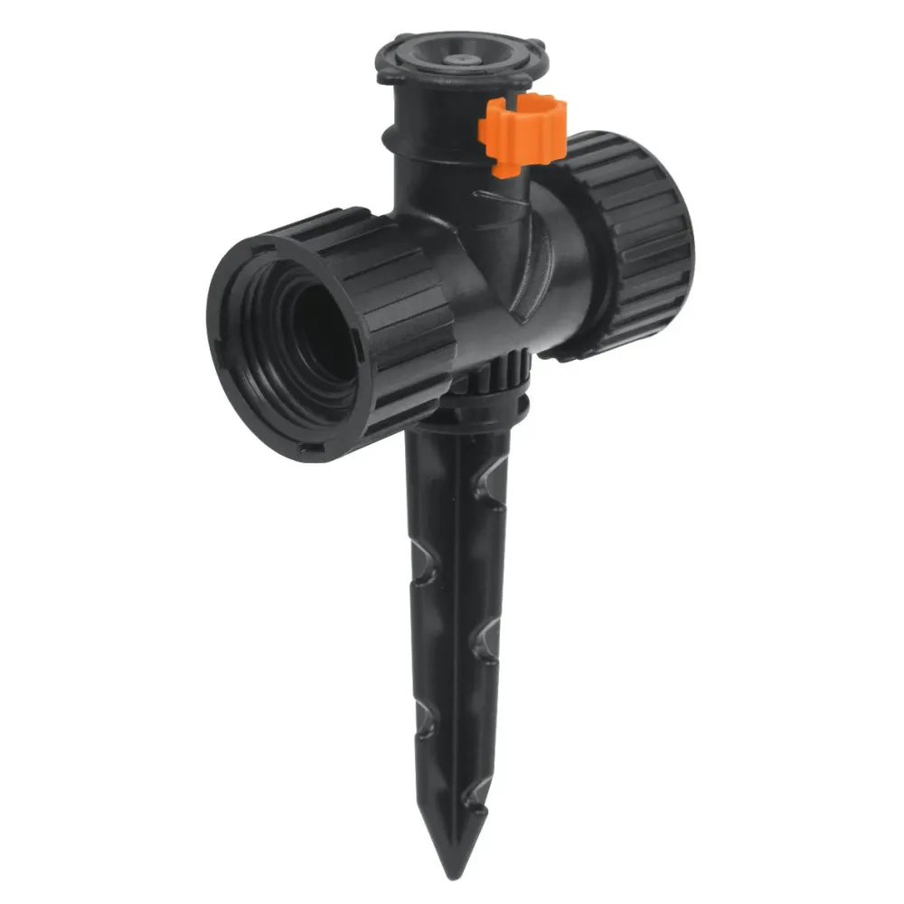 Aspersor oscilant mini din plastic, cu spin, raza 6 m, Truper