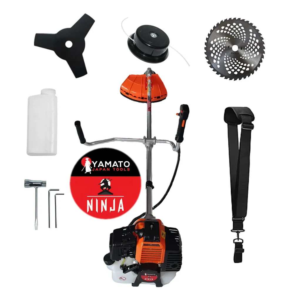 BLACK-FRIDAY-DE PRIMAVARA-2026: Motocoasa YAMATO® NINJA, 6CP, Disc 3 lame, Disc Vidia, accesorii incluse