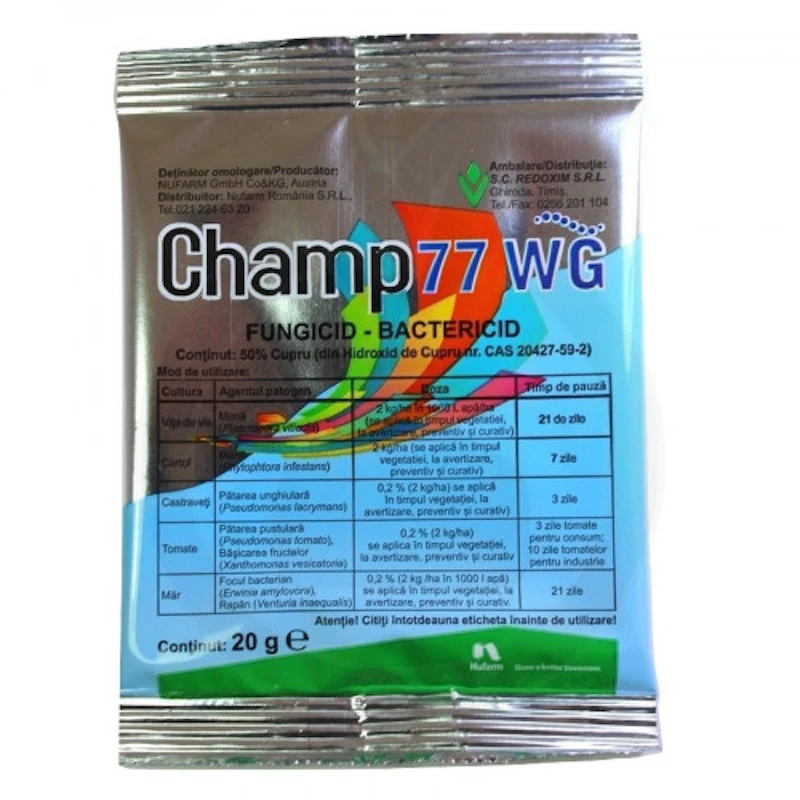 Champ 77 WG - Fungicid/bactericid de contact