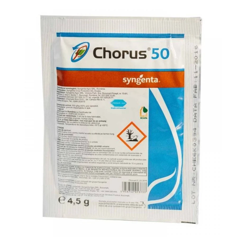 Chorus 50 WG - fungicid sistemic penetrant